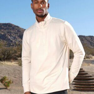 feat oatmilk roam quarter zip